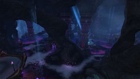 Shirakess repository  The Abyssal Pool is a large pool of water located just south of the Gate of the Queen in Nazjatar 